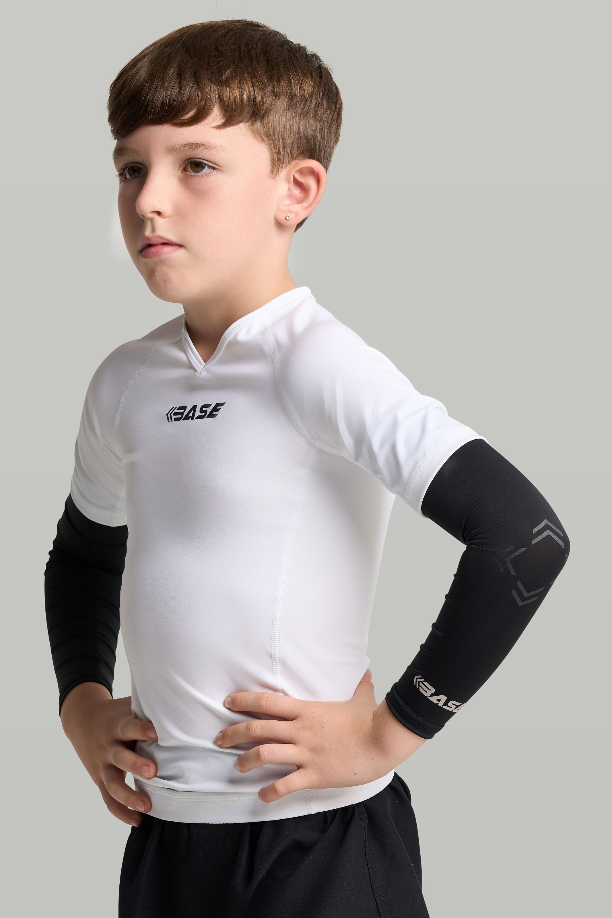 BASE Compression Arm Sleeve (Pair) - Black