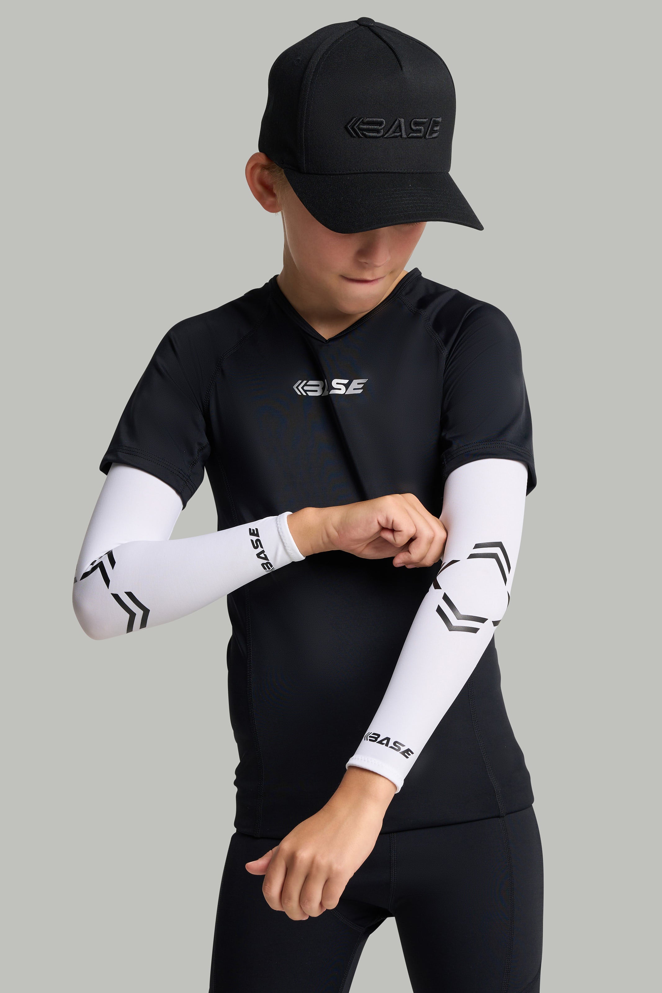 BASE Compression Arm Sleeve (Pair) - White