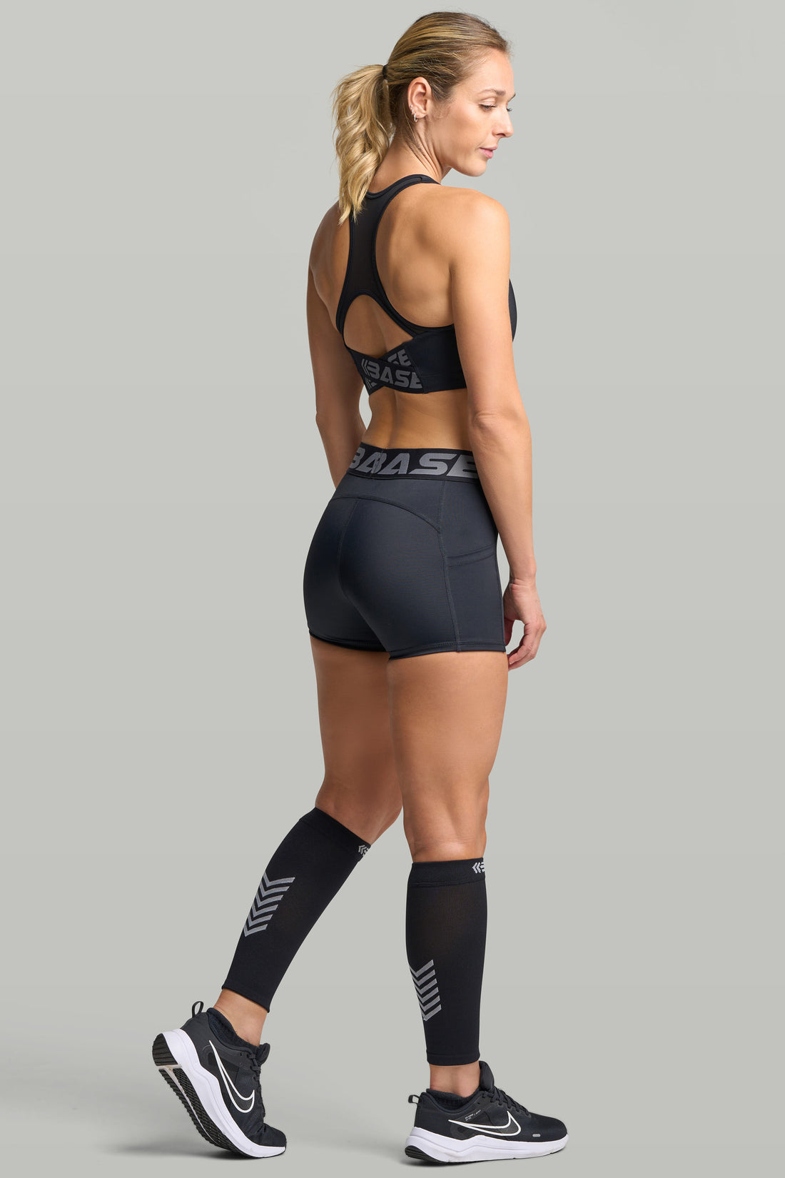 BASE Compression Calf Sleeve (Pair) - Black