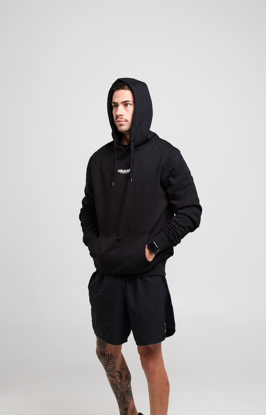 BASE Organic Hoodie - Black