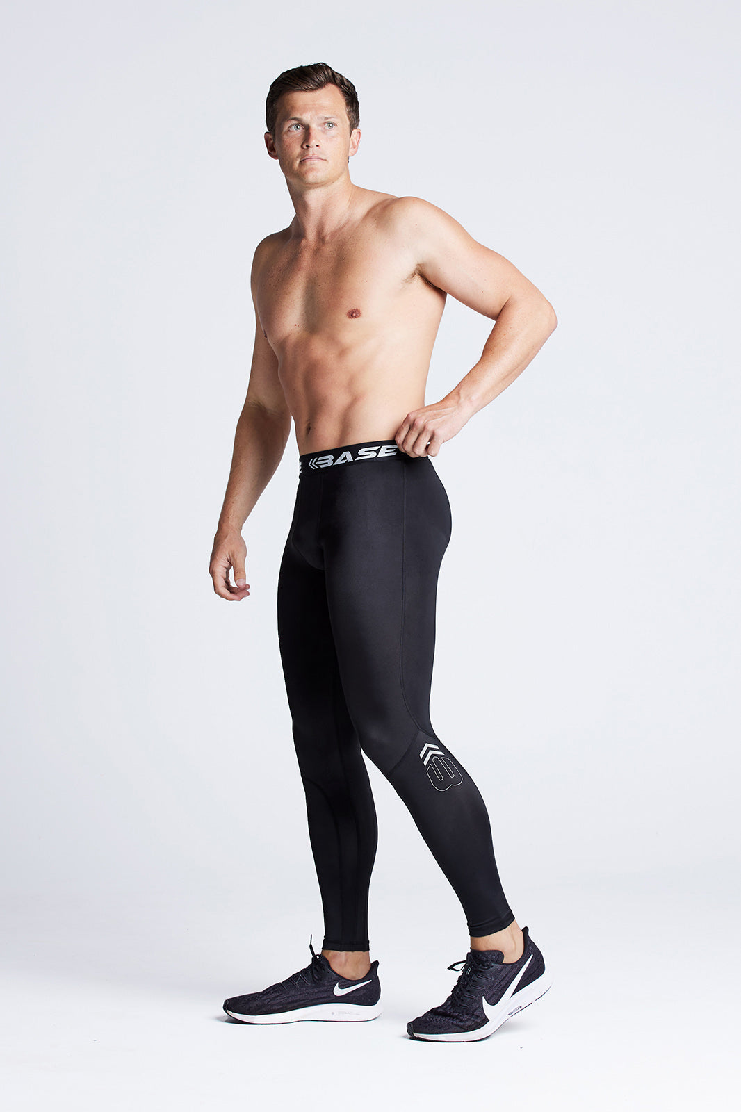 CompressionZ Men's Compression Pants Performance Base Layer Running Tights  Athle