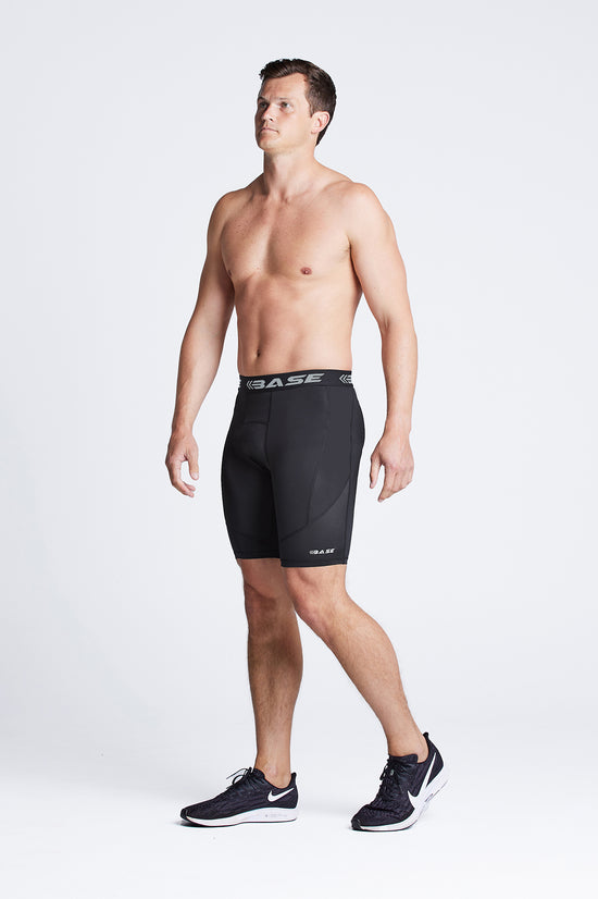 BASE Men's Core Compression Shorts - Black