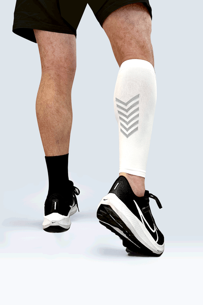 Nike calf sleeve white best sale