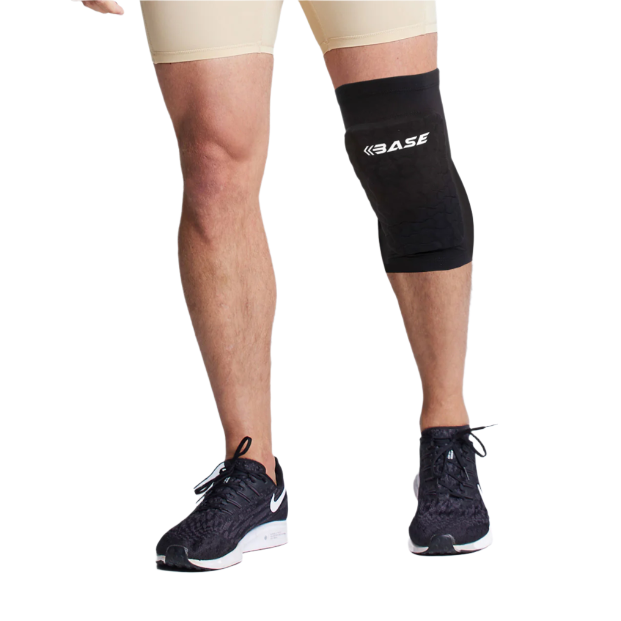 Court Padded Knee Guard (PAIR) - Black