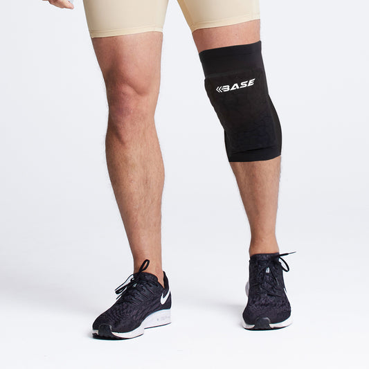 Court Padded Knee Guard (PAIR) - Black