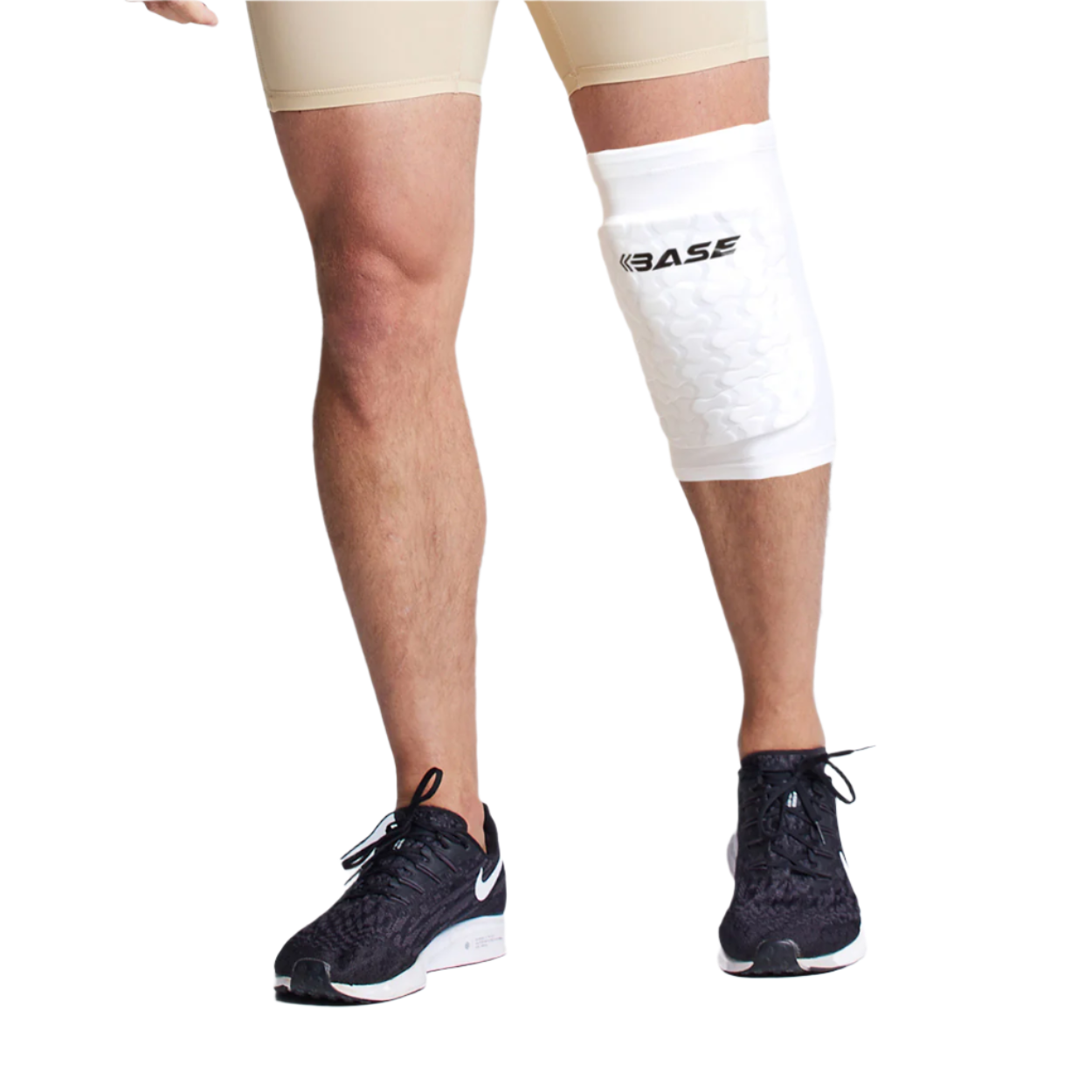 Court Padded Knee Guard (PAIR) - White