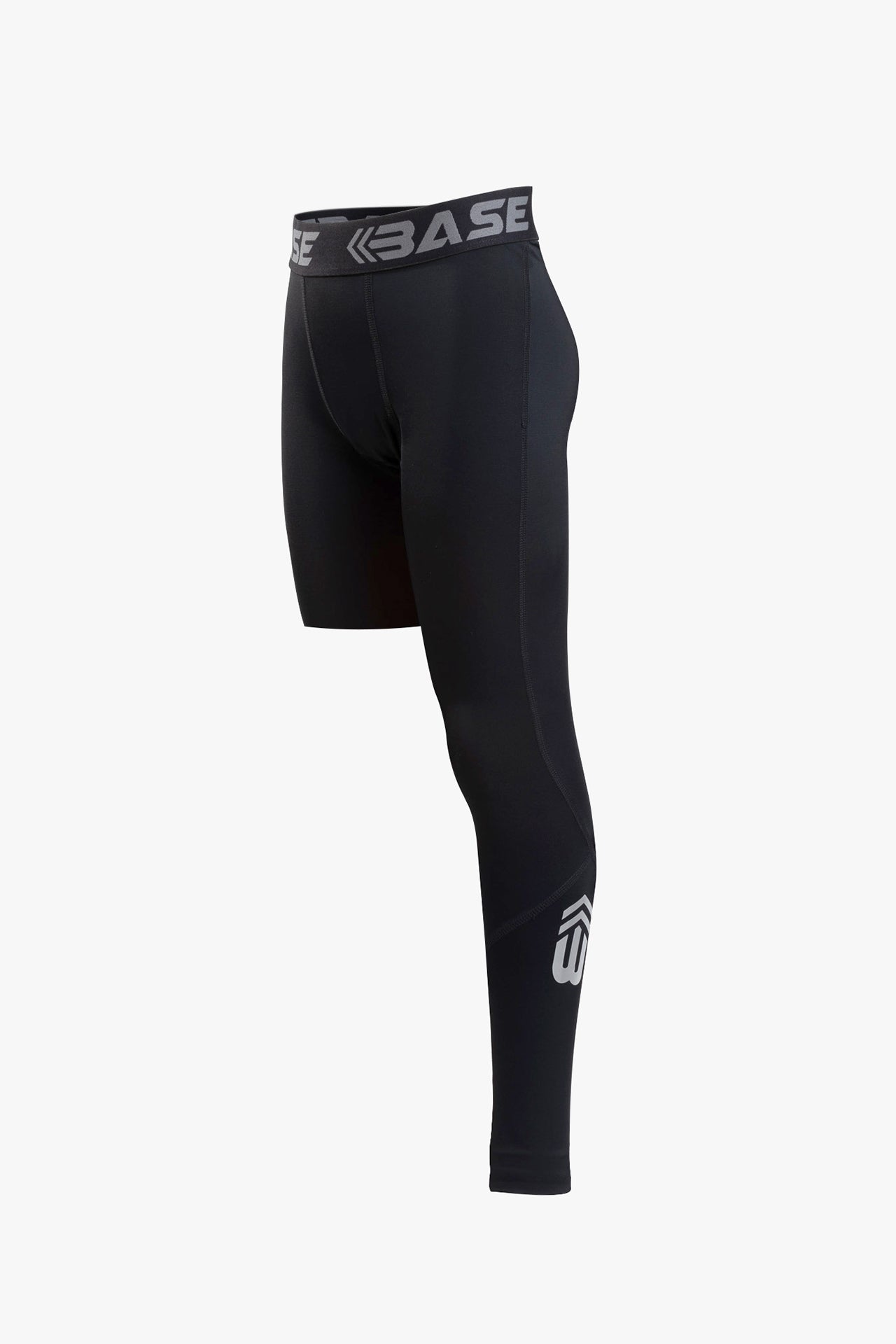 BASE Boys Adapted Compression Tights (Right Leg Short)