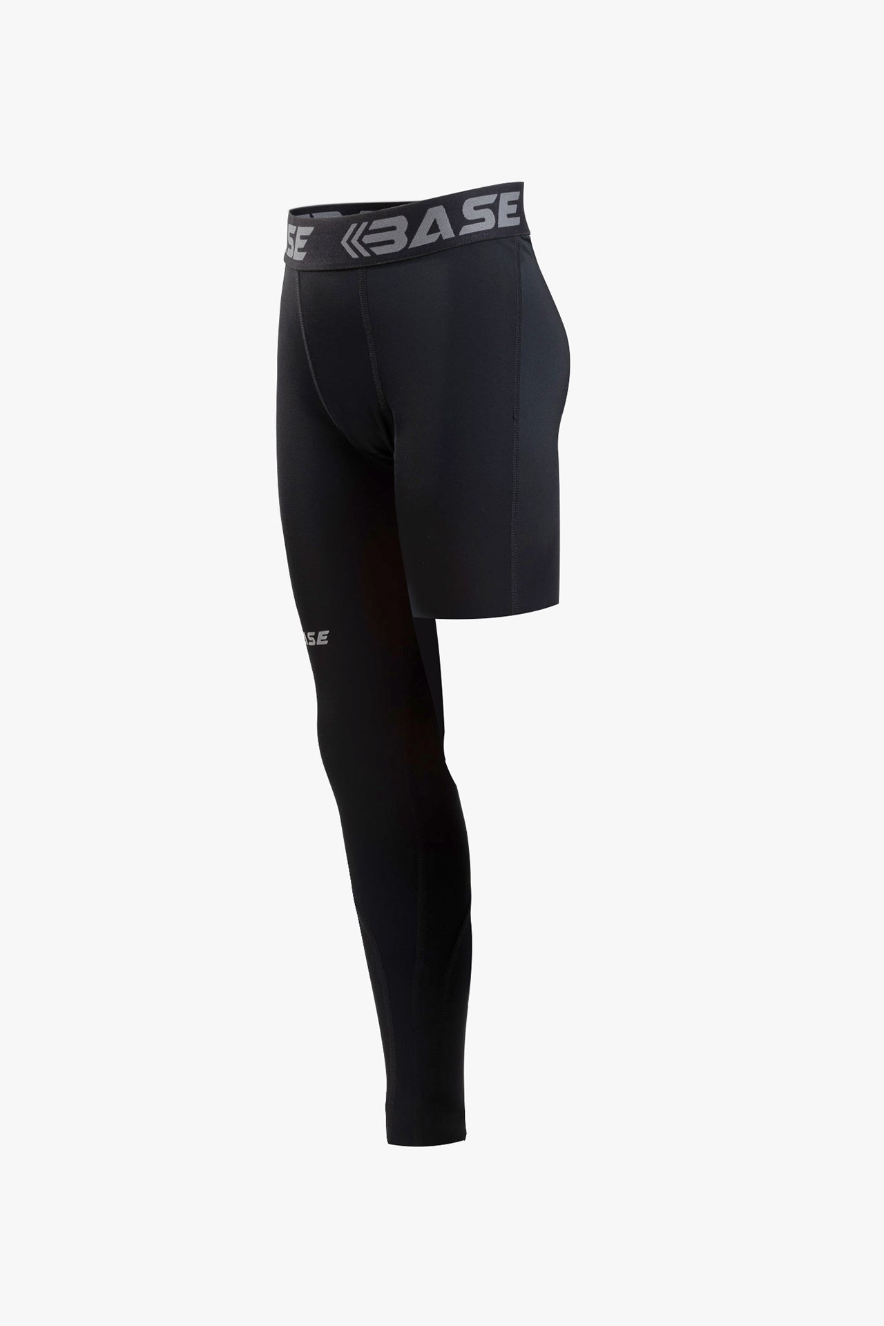 BASE Boys Adapted Compression Tights (Left Leg Short)