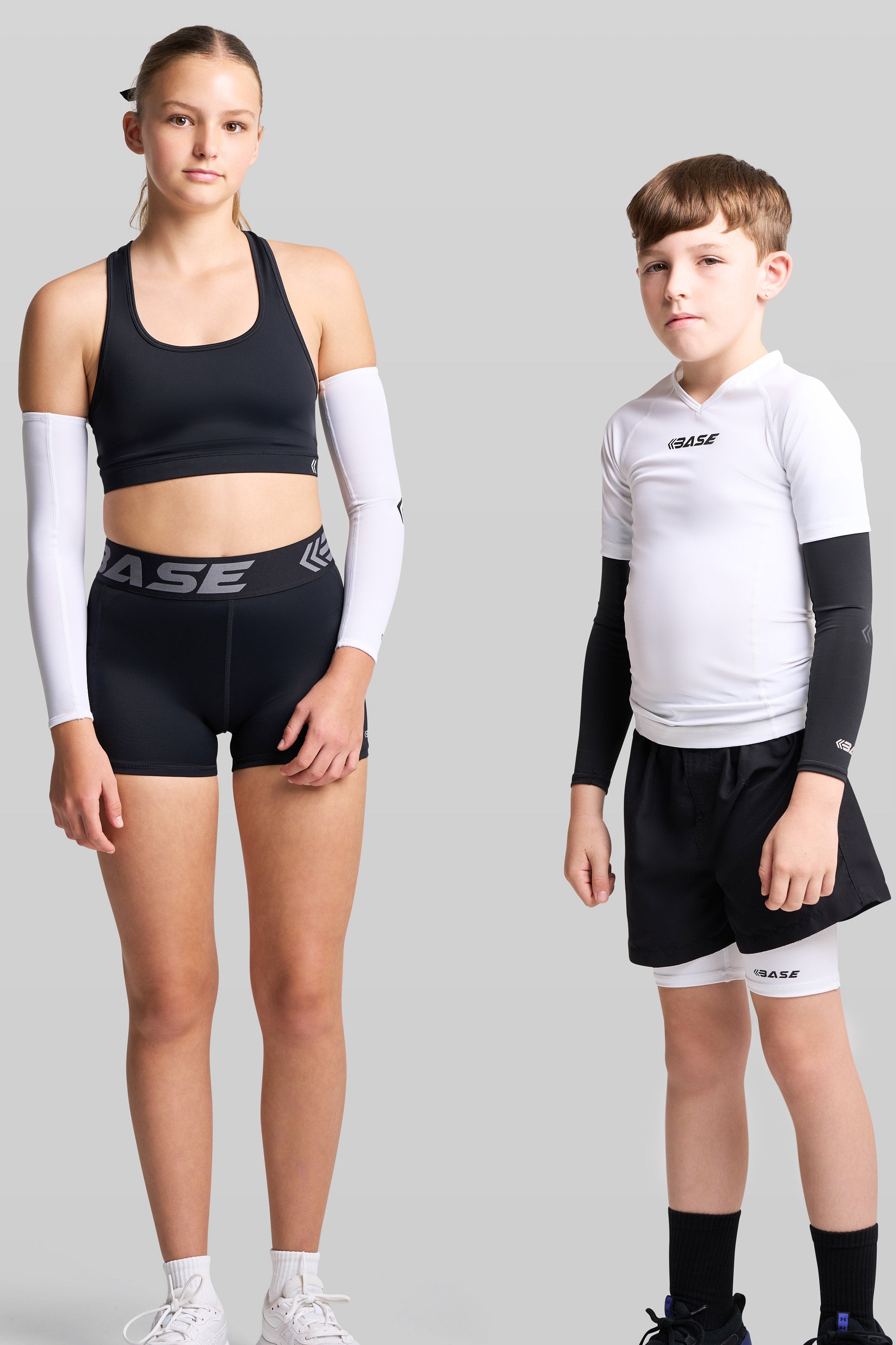 KORNTEX Pair Arm Sleeves - UV Protection Sports Band - Unisex One Size - 90% Polyester