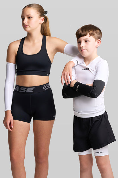 BASE Compression Arm Sleeve (Pair) - White