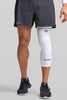 BASE + NBL Square Padded Knee Guard (Single) - White