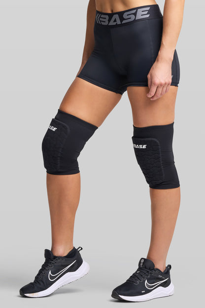 Court Padded Knee Guard (PAIR) - Black