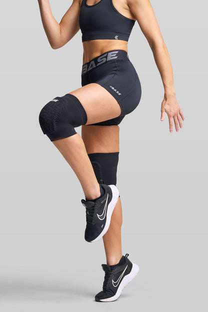 Court Padded Knee Guard (PAIR) - Black