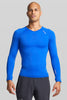 BASE Men's Long Sleeve Compression Tee - Royal