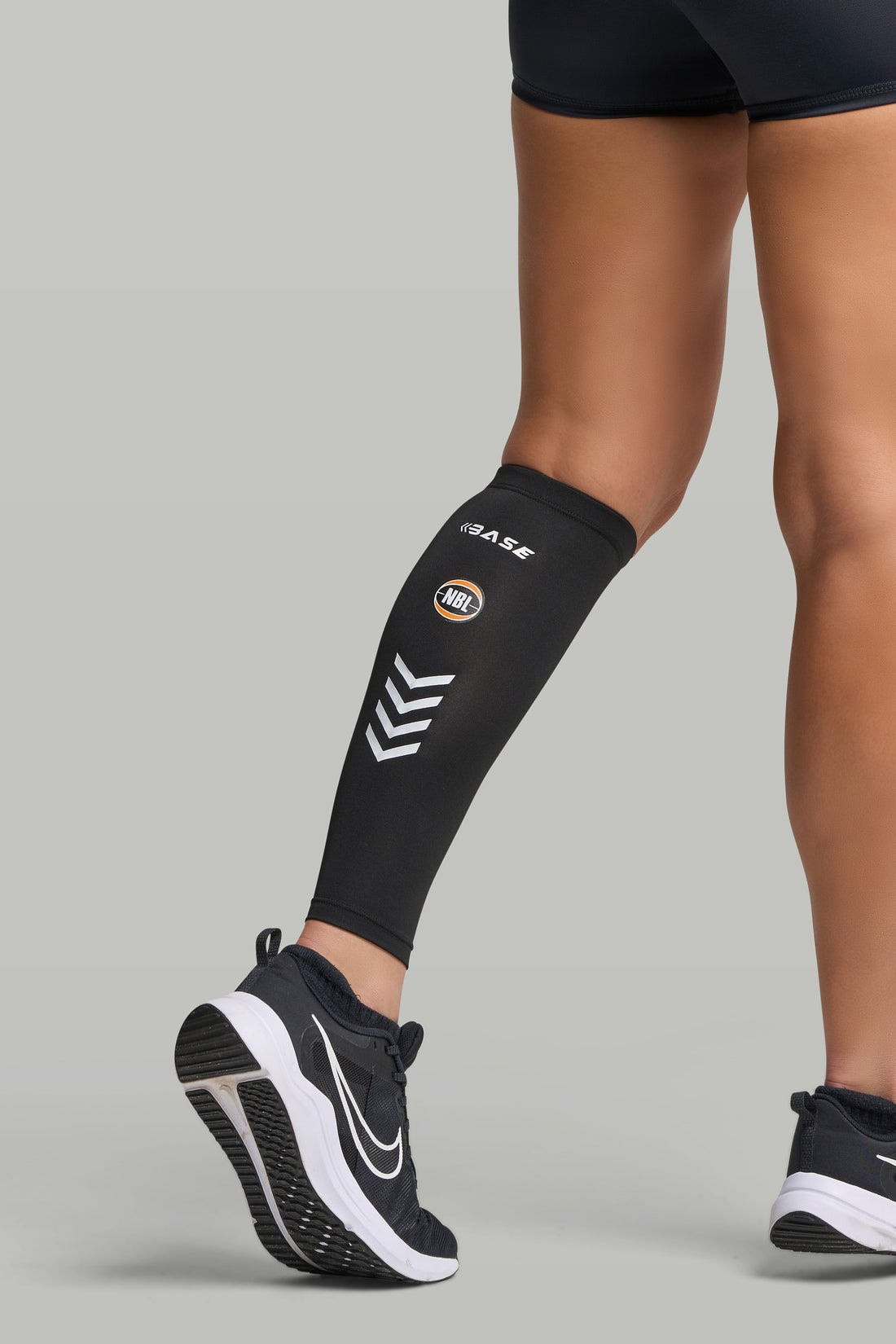 BASE + NBL Compression Calf Sleeve (Single) - Black