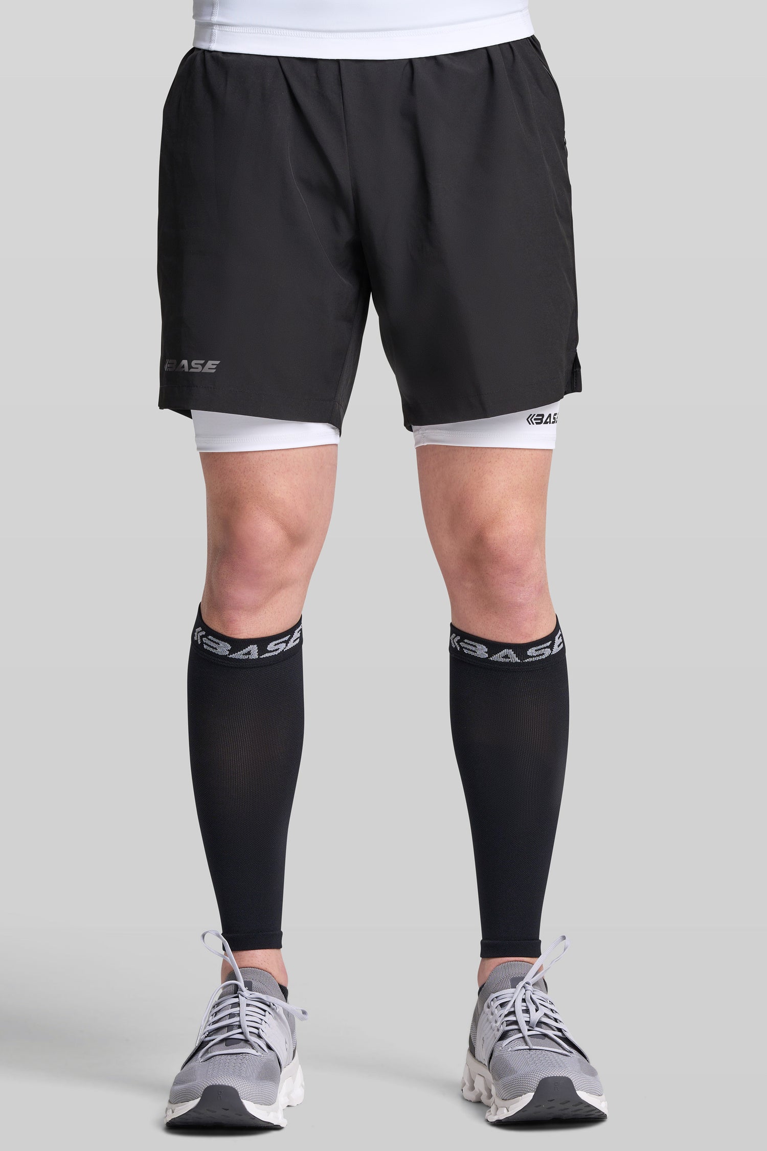 BASE Compression Calf Sleeve (Pair) - Black