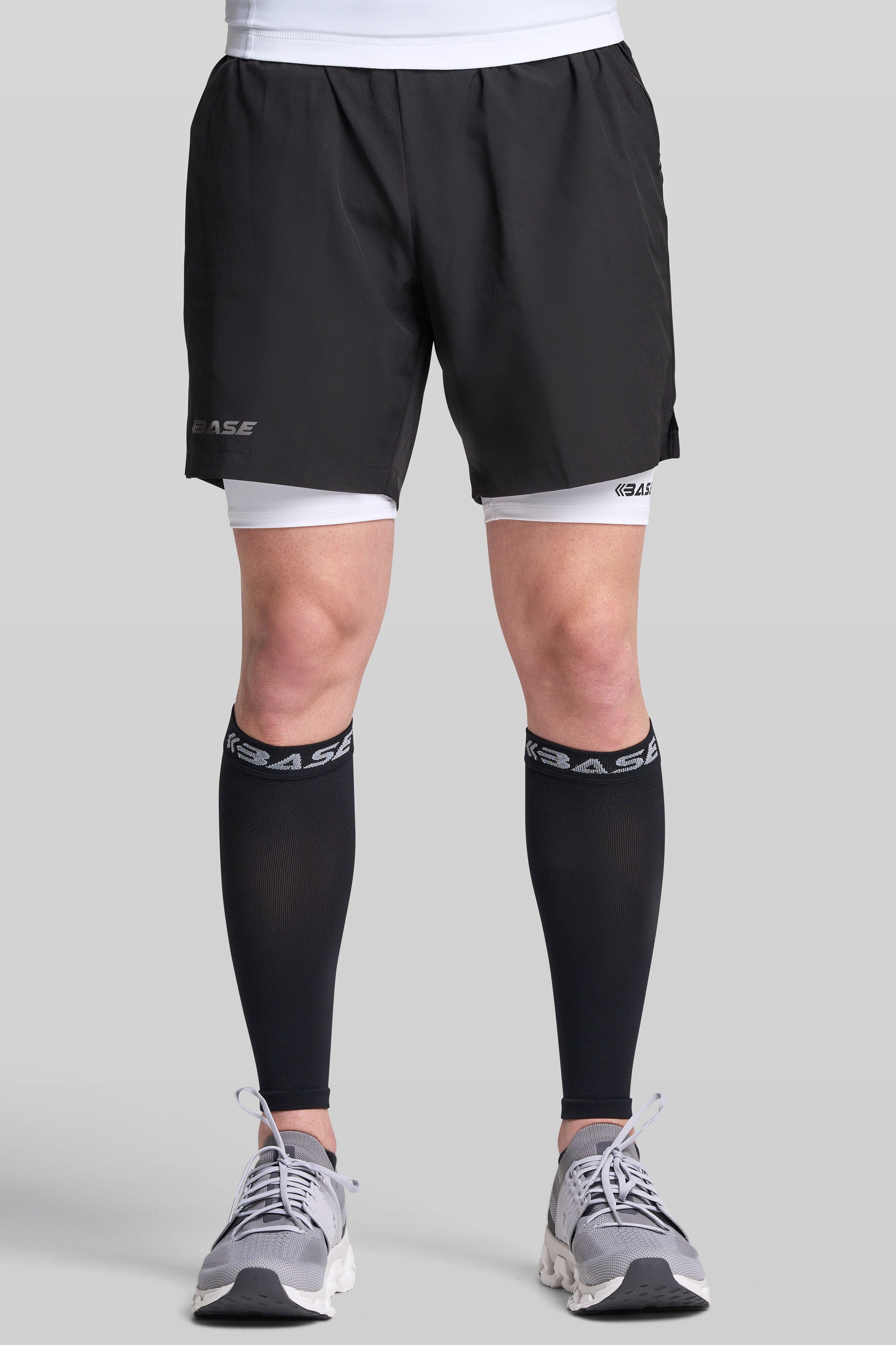 BASE Compression Calf Sleeve (Pair) - Black