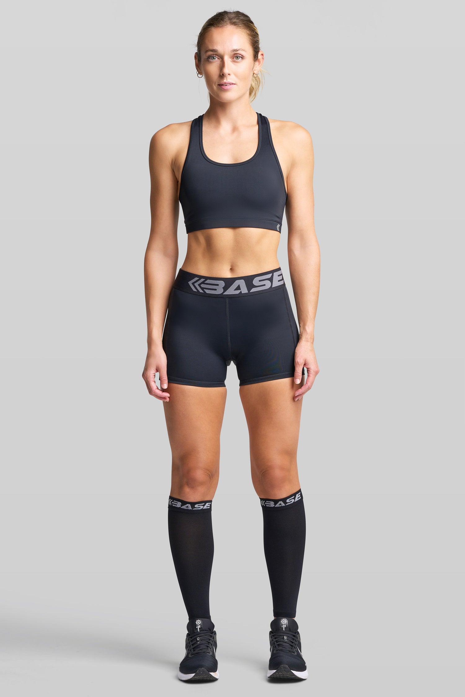 BASE Compression Calf Sleeve (Pair) - Black