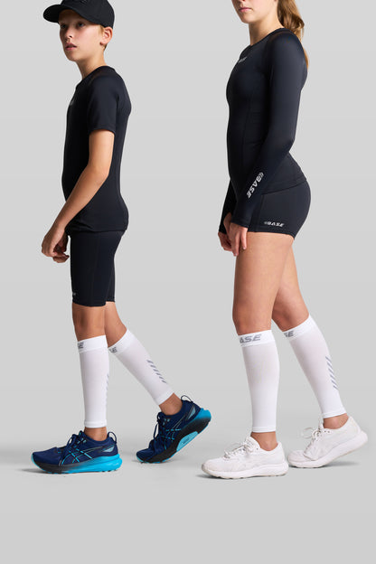 BASE Compression Calf Sleeve (Pair) - White