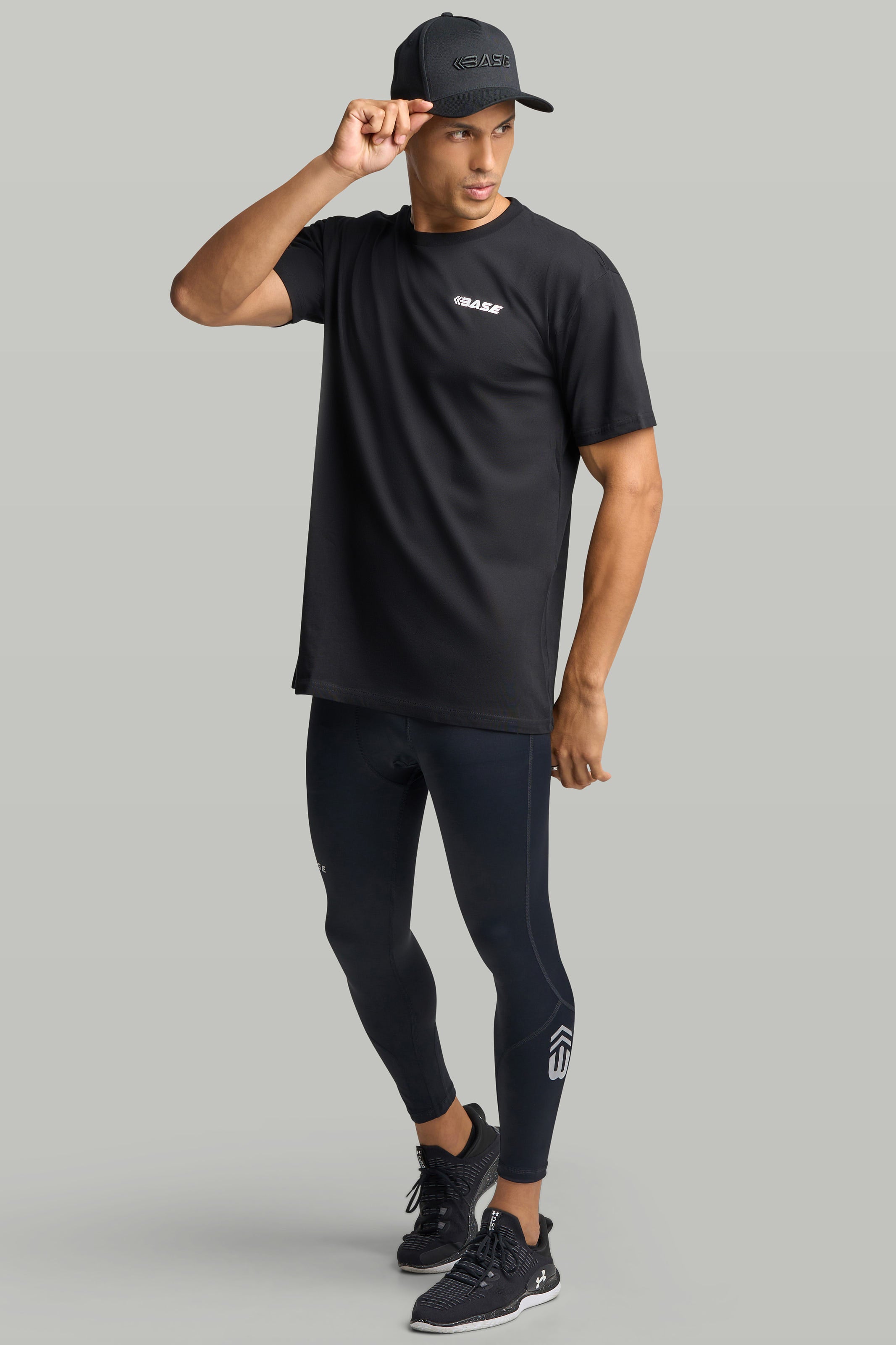 BASE Small Logo Tee - Black