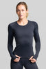 BASE Women's Endurance Long Sleeve Compression Tee - Black