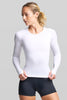 BASE Women's Endurance Long Sleeve Compression Tee - White
