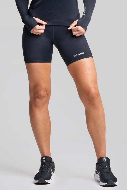 BASE Women's Compression Shorts - Black