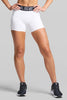 BASE Women's 3" Pro Training Shorts - White