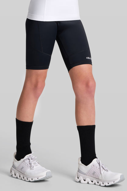 BASE Boys Compression Shorts - Black