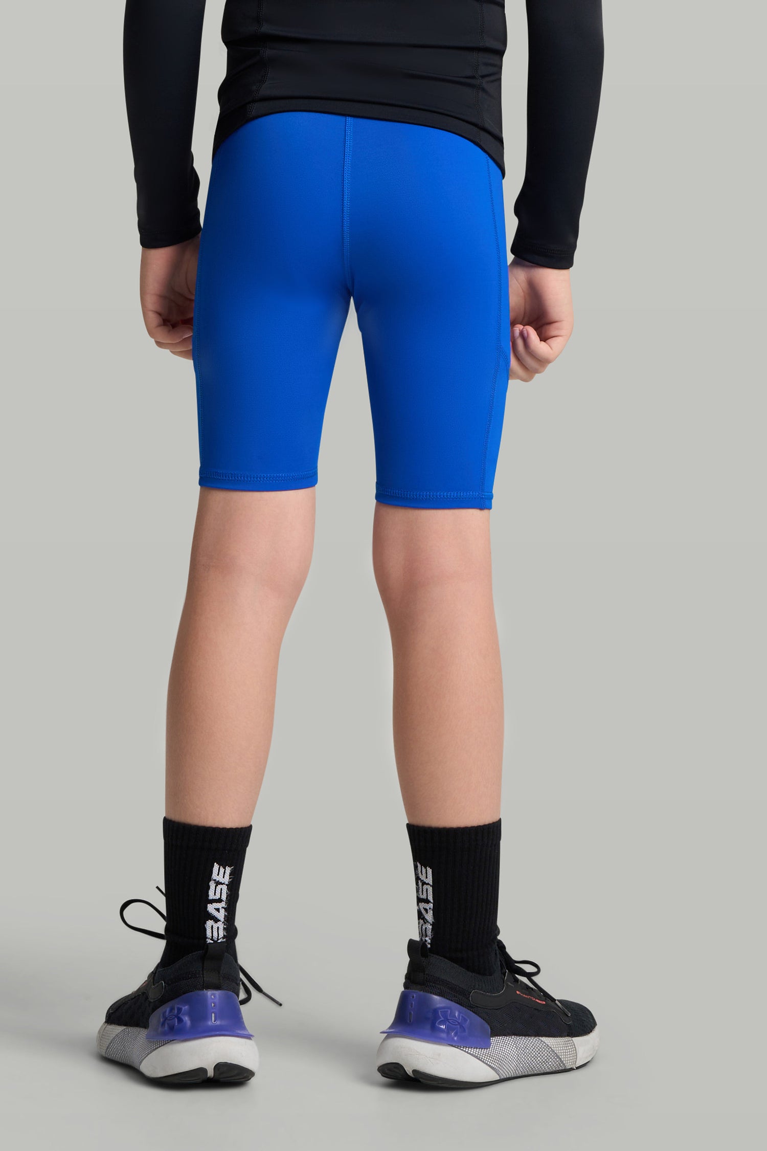 BASE Boys Compression Shorts - Royal