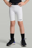 BASE Boys Compression Shorts - White