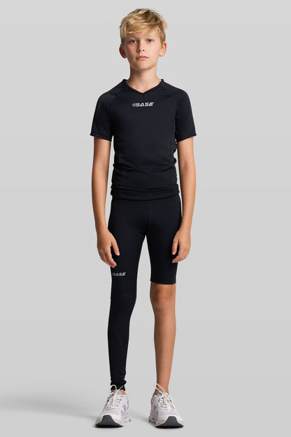 BASE Boys Adapted Compression Tights (Left Leg Short)