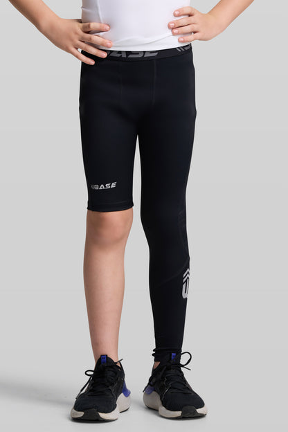 BASE Boys Adapted Compression Tights (Right Leg Short)