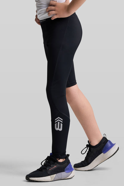 BASE Boys Adapted Compression Tights (Right Leg Short)