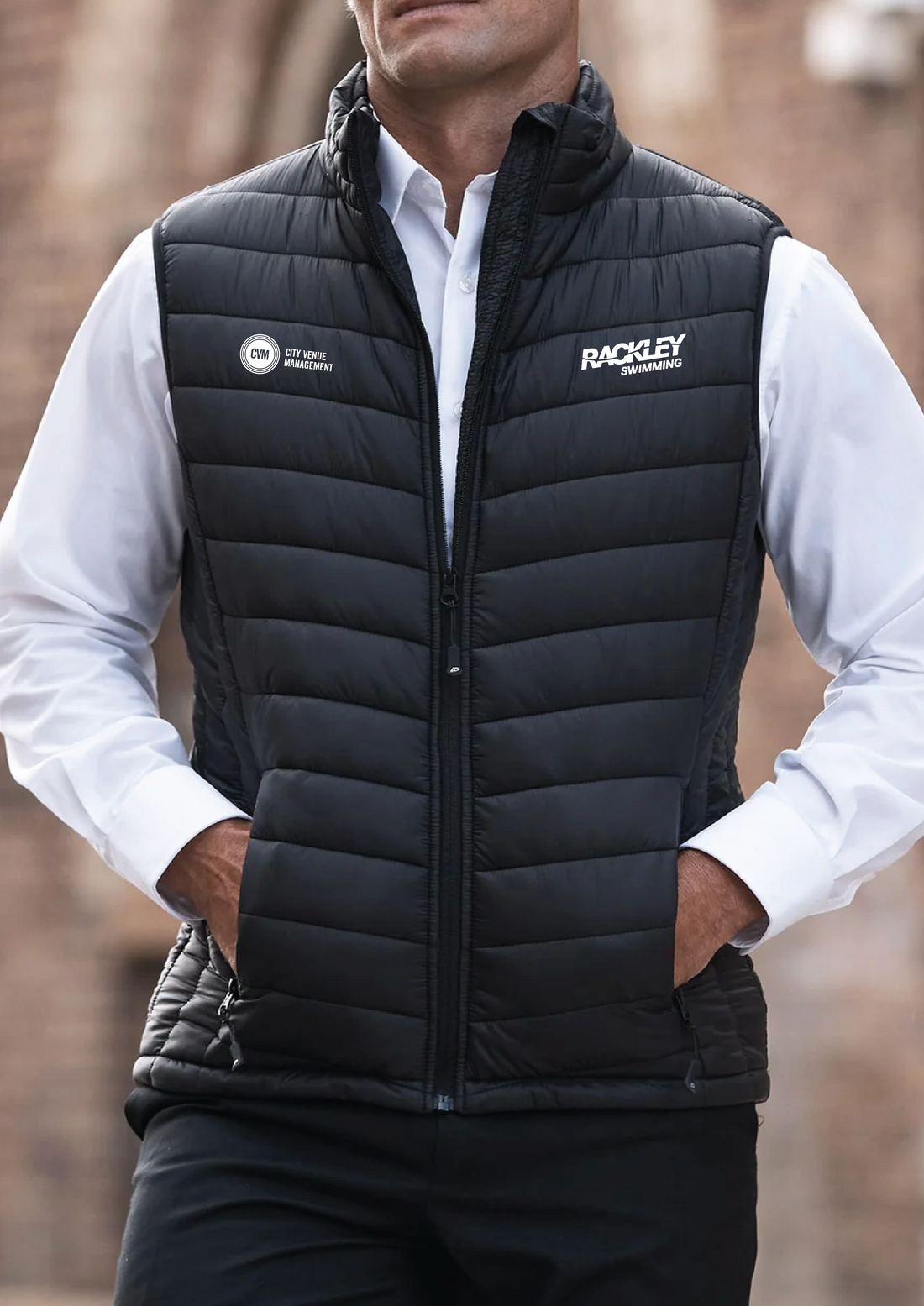 CVM Mens Puffer Jacket-Black