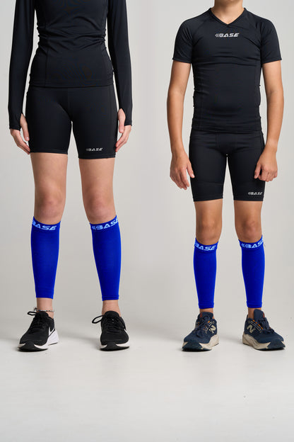 BASE Compression Calf Sleeve (Pair) - Royal