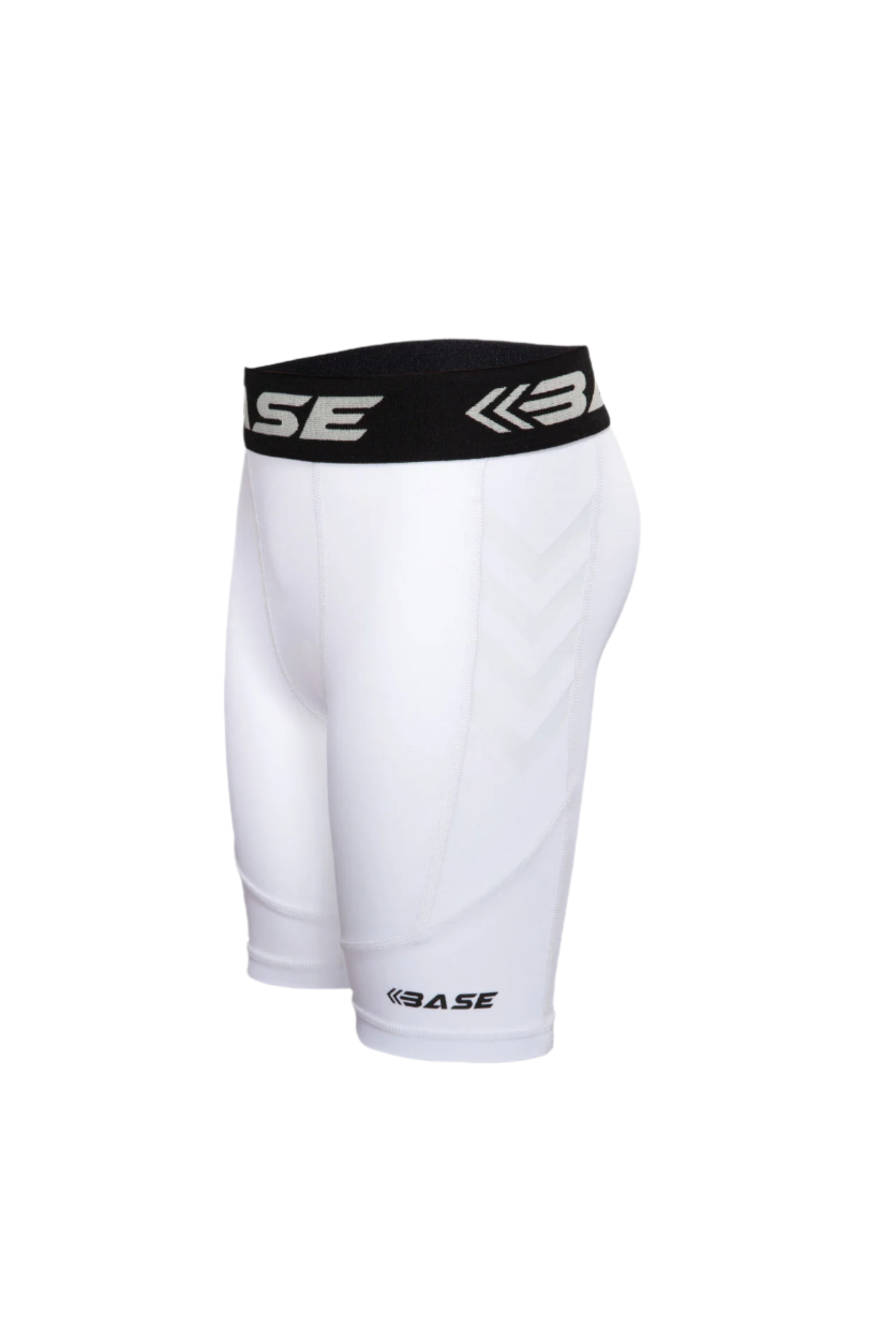 BASE Boys Compression Shorts - White