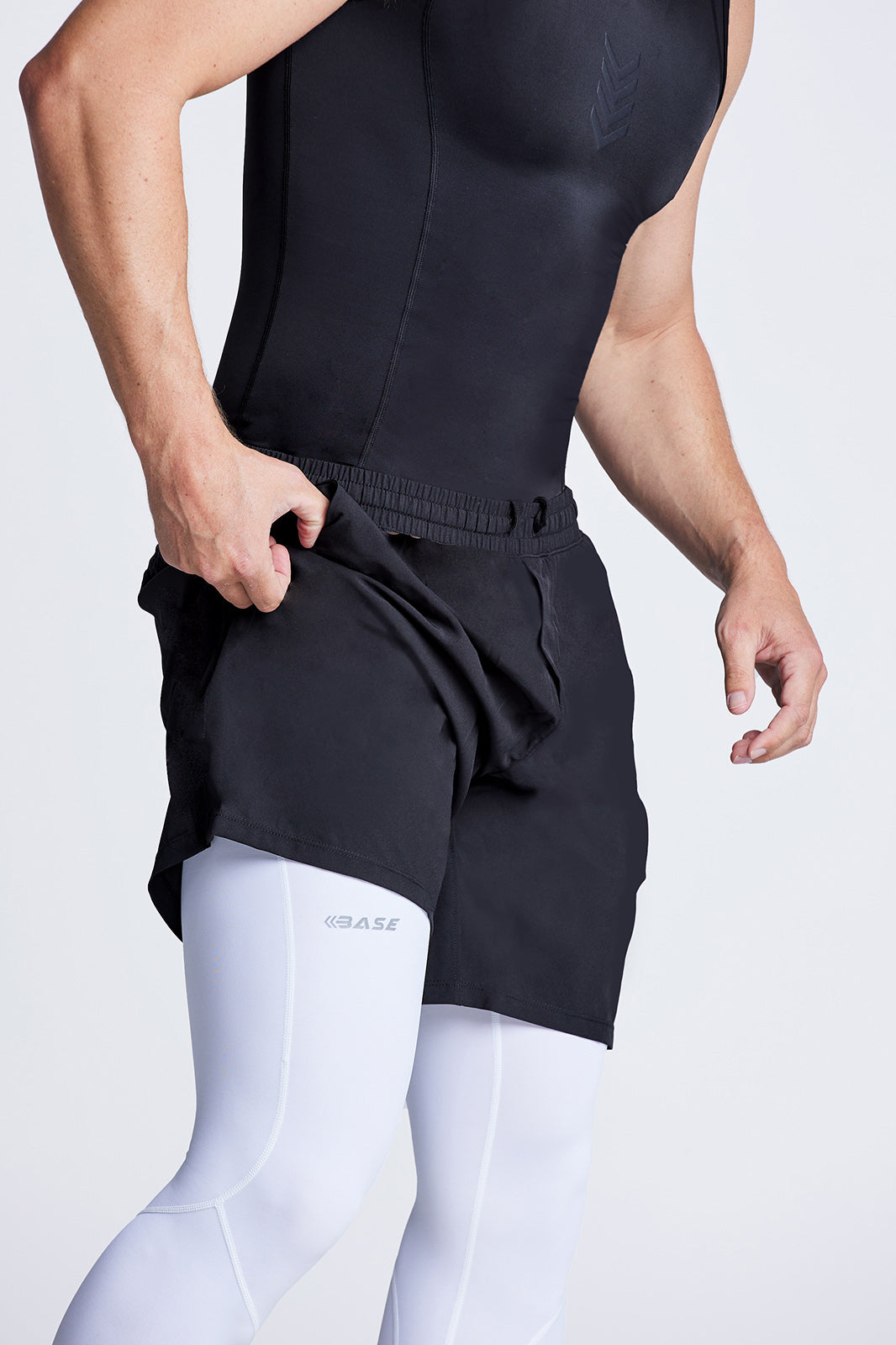 Men's 3/4 Compression Tights For Performance & Recovery | BASE