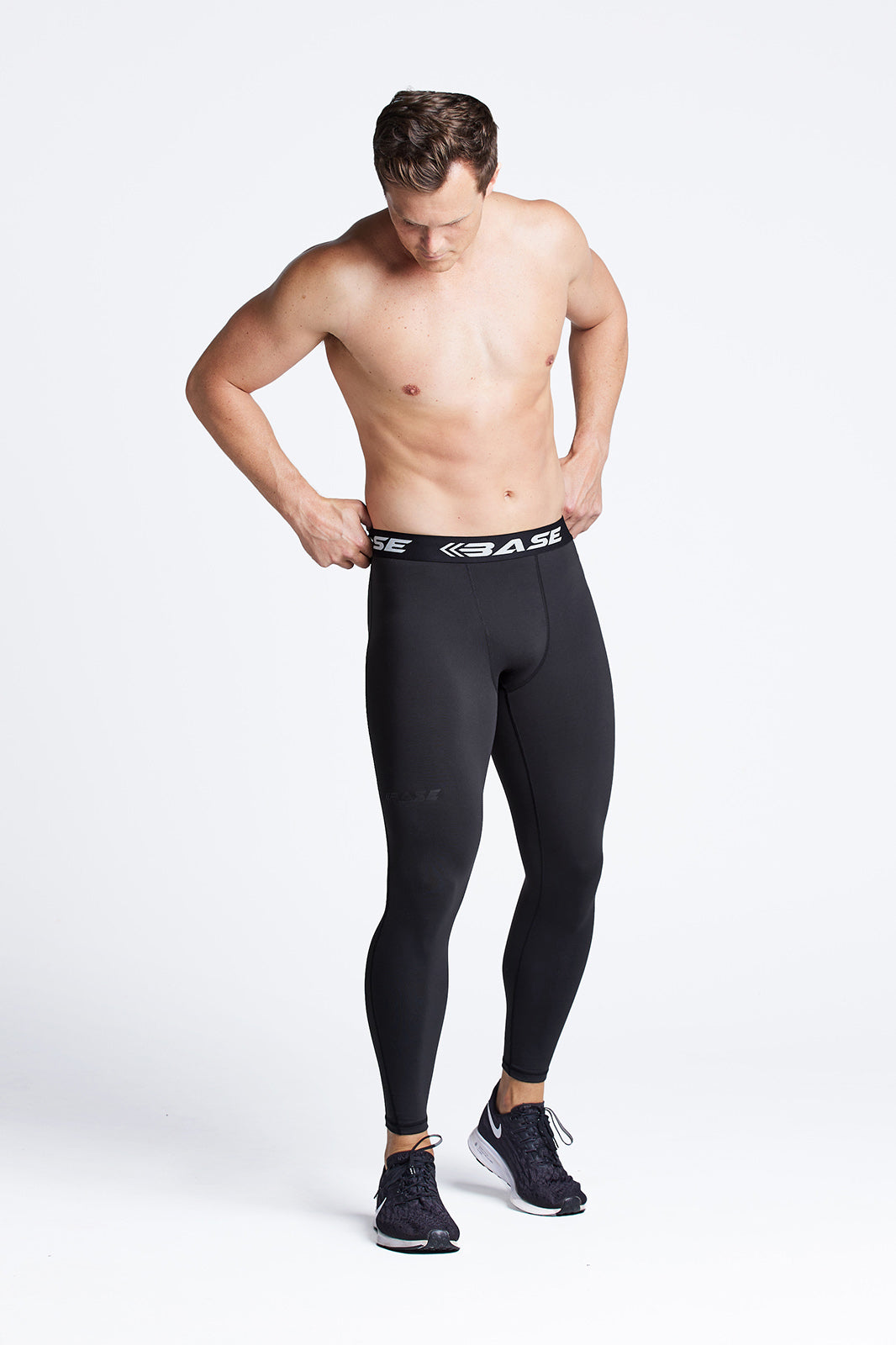 BASE Men's Recovery Tights - Black – BASE Compression