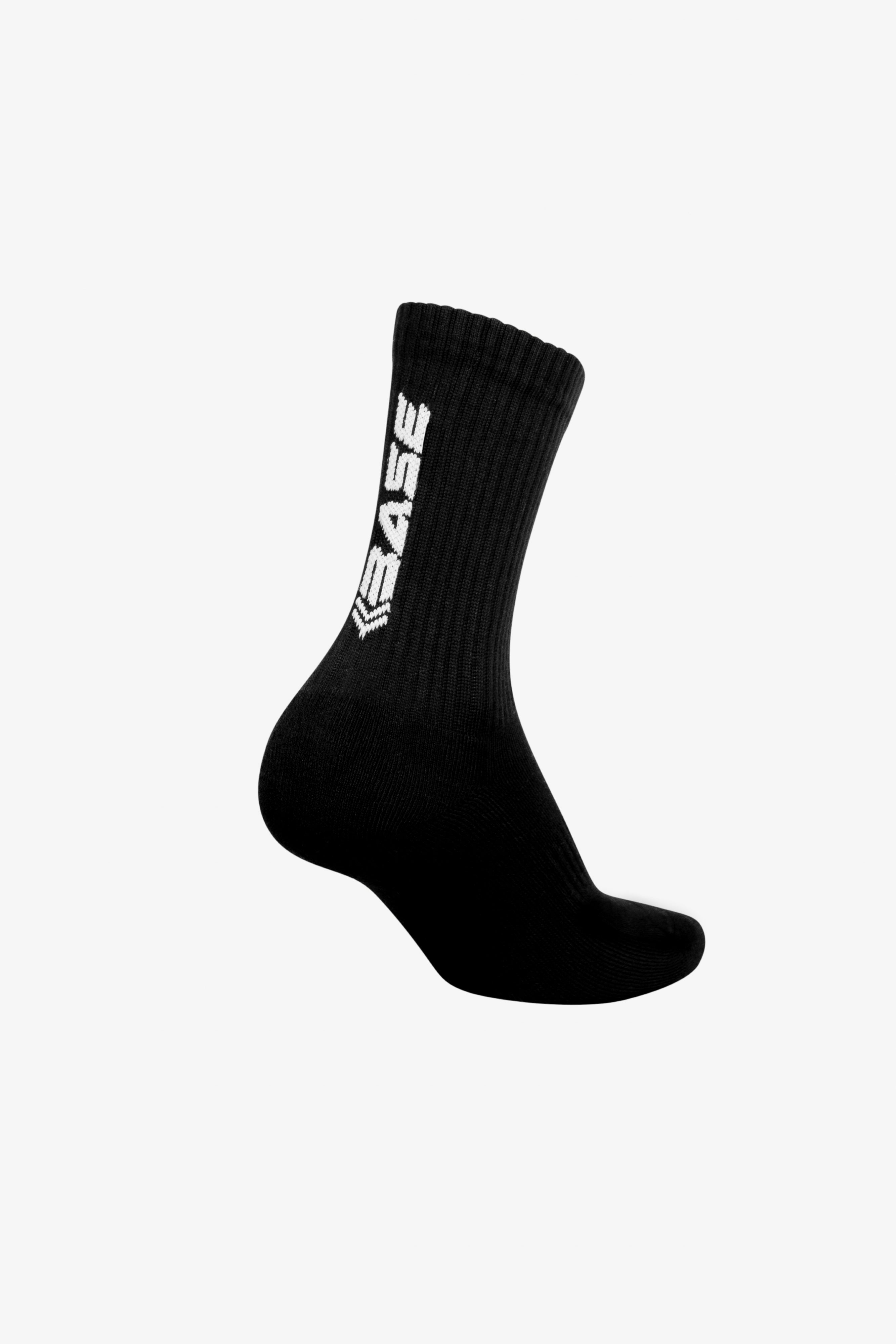 BASE Unisex Crew Socks - Black