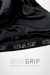 BASE Youth Long Sleeve Compression Tee - White with BASEGRIP