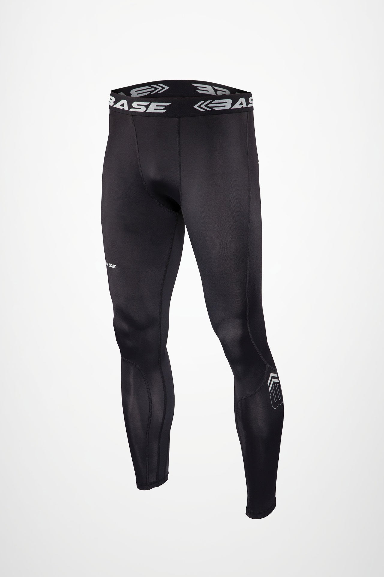 Jonscart Men's 3/4 One Leg Compression Capri Tights Pants Athletic Base  Layer Underwear Black-l Large