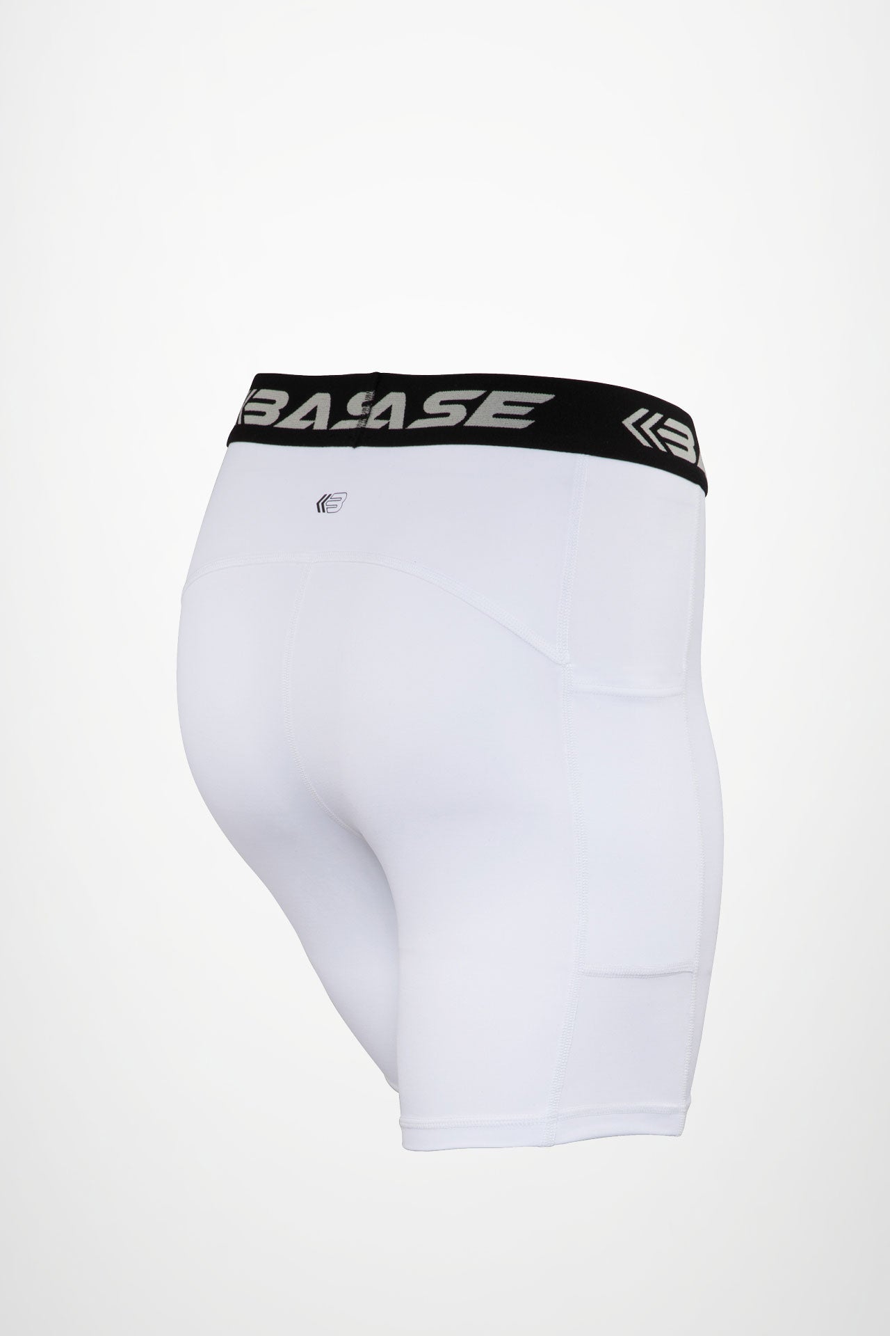 Womens white spandex on sale shorts