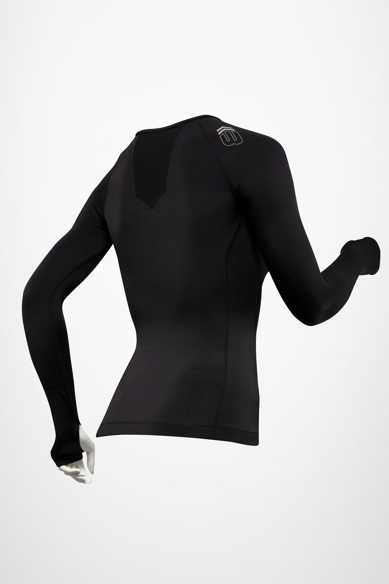  Skins Women's Ry400 Recovery Long Sleeve Top, Black
