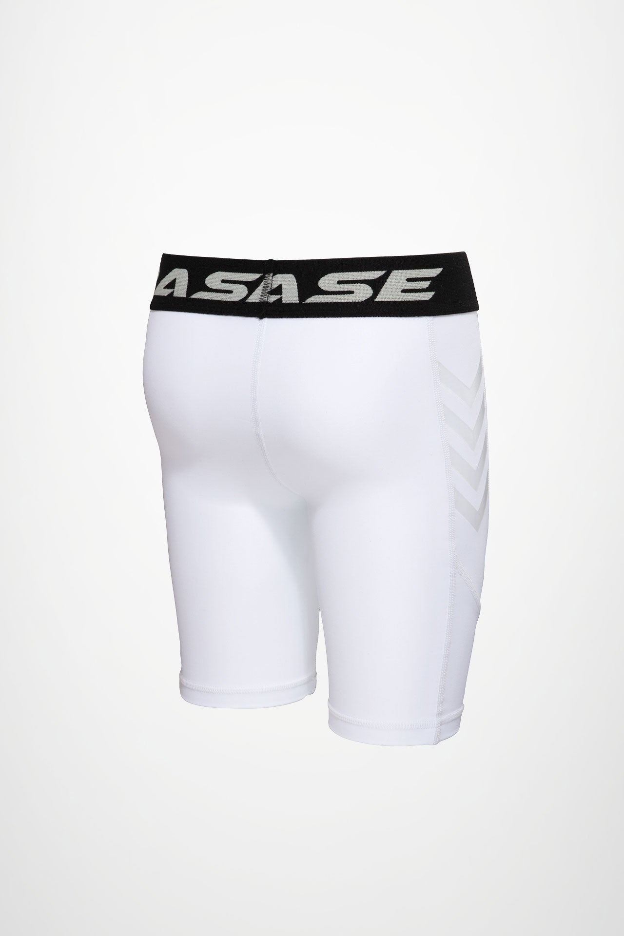 White spandex hot sale shorts